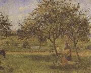 Camille Pissarro The Wheelbarrow oil painting artist